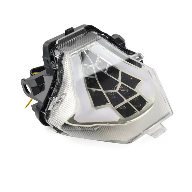 GZYF Brems Rücklicht Blinker Lampe Integriert ABS Klar Motorrad Für YZF-R3 MT-03 15-23 YZF-R25 2014-2023 von GZYF