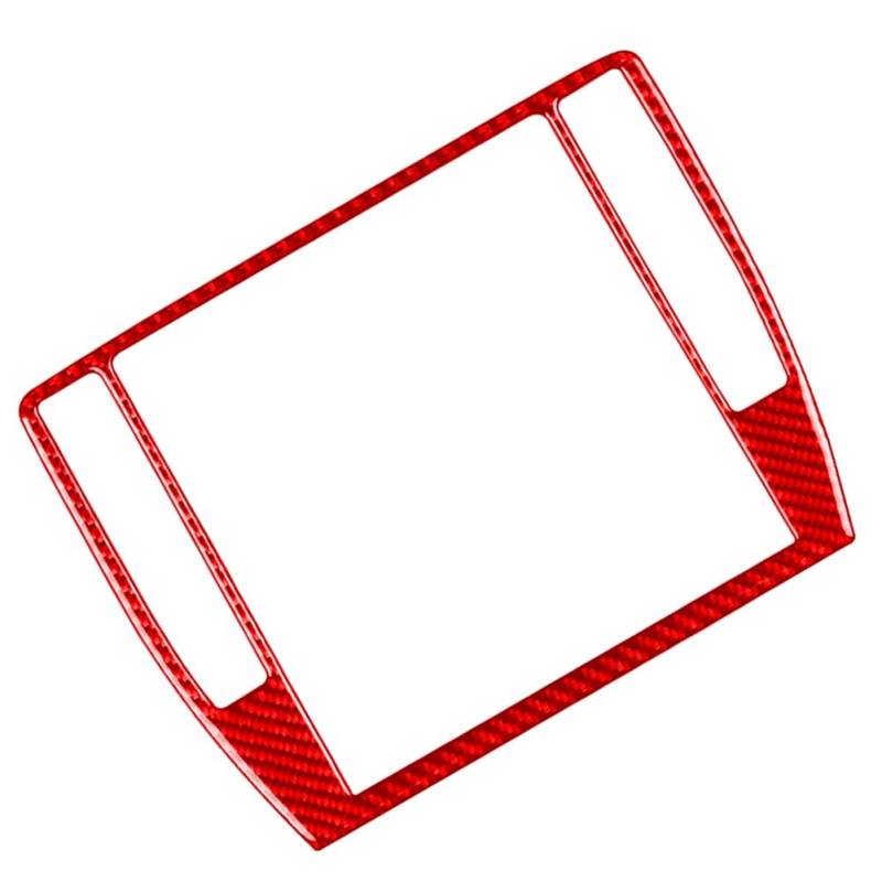GZYF CD Schalter Bedienfeld Aufkleber AC Air Cover Zierleiste Carbon Fiber Rot Für Passat B5 2001-2005 von GZYF
