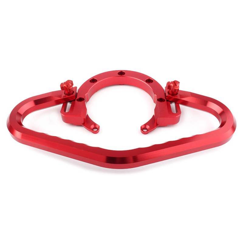 GZYF CNC Beifahrer Tank Armlehne Lenkergriff Vorne Rot Für CB1000 CB1000R CB600F CBR1100XX CBR954RR CBR929RR Motorrad von GZYF
