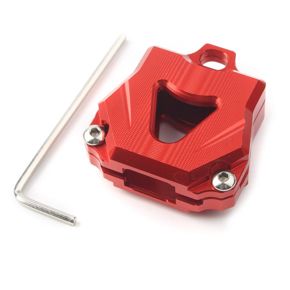 GZYF CNC Schlüsselgehäuse Abdeckung Gehäuse Aluminium Für YZF-R1 YZF-R3 YZF-R6 FZ-07 FZ-09 MT-10 FZ1 FZ8 FZ10 FJR1300 XSR700 XSR900, Rot GZYF CNC Schlüsselgehäuse Abdeckung Gehäuse Aluminium Für YZF-R1 YZF-R3 YZF-R6 FZ-07 FZ-09 MT-10 FZ1 FZ8 FZ10 FJR1300 XSR700 XSR900, Rot von GZYF