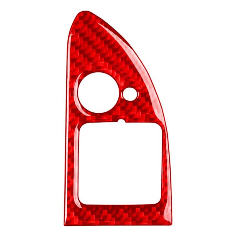GZYF Carbon Fiber Heckklappe Tankdeckel Schalter Zieraufkleber RHD Rot Für Passat B5 01-05 von GZYF
