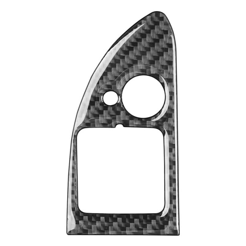 GZYF Carbon Fiber Heckklappe Tankknopf Abdeckung Schalter Zieraufkleber LHD Schwarz Für Passat B5 01-05 von GZYF