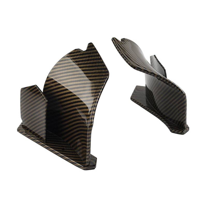 GZYF Carbon Fibre Braun Heckspoiler Festflügel Verkleidung Winglet Motorrad Spoiler Verkleidung Flügel Kits Für Panigale V2 2020 2021 2022 von GZYF