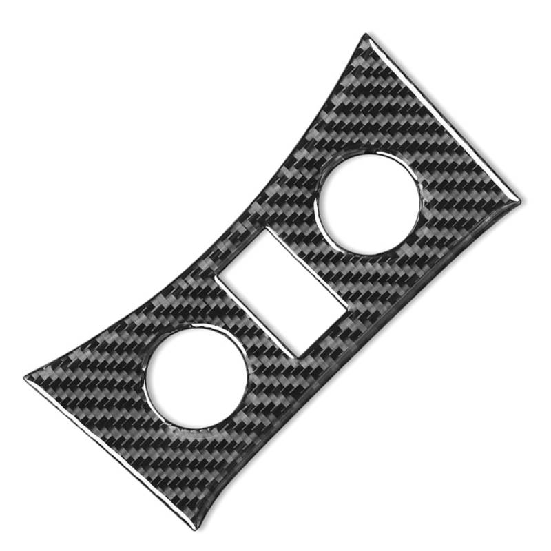 GZYF Echtes Carbonfaser-Innenraum-Sitzheizungs-Getriebeknopf-Panel-Rahmenabdeckungsverkleidung Weicher Aufkleber Für G37 Sedan 2010 2011 2012 2013 von GZYF