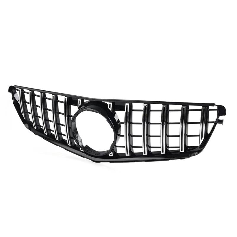 GZYF Front GTR Style Stoßstangengrill Haube Kühlergrill ABS Silber Auto Für C Klasse W204 C180 C220 2007-2014 von GZYF