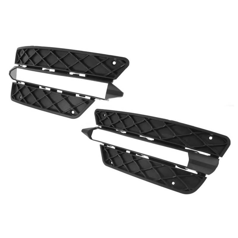 GZYF Frontstoßstange Nebelscheinwerfer Kühlergrill Zierleisten 1 Paar linke und rechte Seite Frontstoßstangenhalter Halterung Für C-Klasse W204 C250 4Matic 2012, C250 C300 C350 2012-2014 von GZYF
