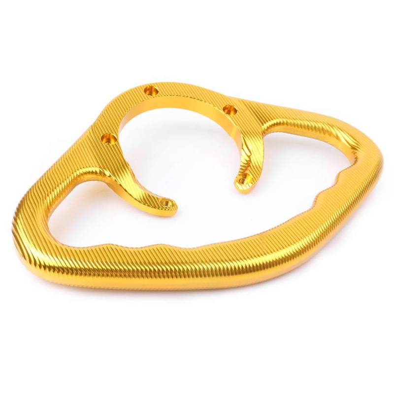 GZYF Fronttank Haltegriff Beifahrer Handgriff Armlehne Tank Aluminium Gold Für Ninja ZX14 ZX14R ZX6R ZX7RR ZX11 ZX10R Z1000 Motorrad von GZYF