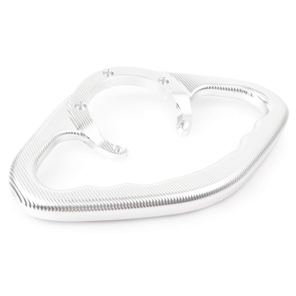 GZYF Fronttank Haltegriff Beifahrer Handgriff Armlehne Tank CNC Silber Für YZF R1 R15 R3 R6 MT07 MT09 FZ1 FZ6 Motorrad GZYF Fronttank Haltegriff Beifahrer Handgriff Armlehne Tank CNC Silber Für YZF R1 R15 R3 R6 MT07 MT09 FZ1 FZ6 Motorrad von GZYF