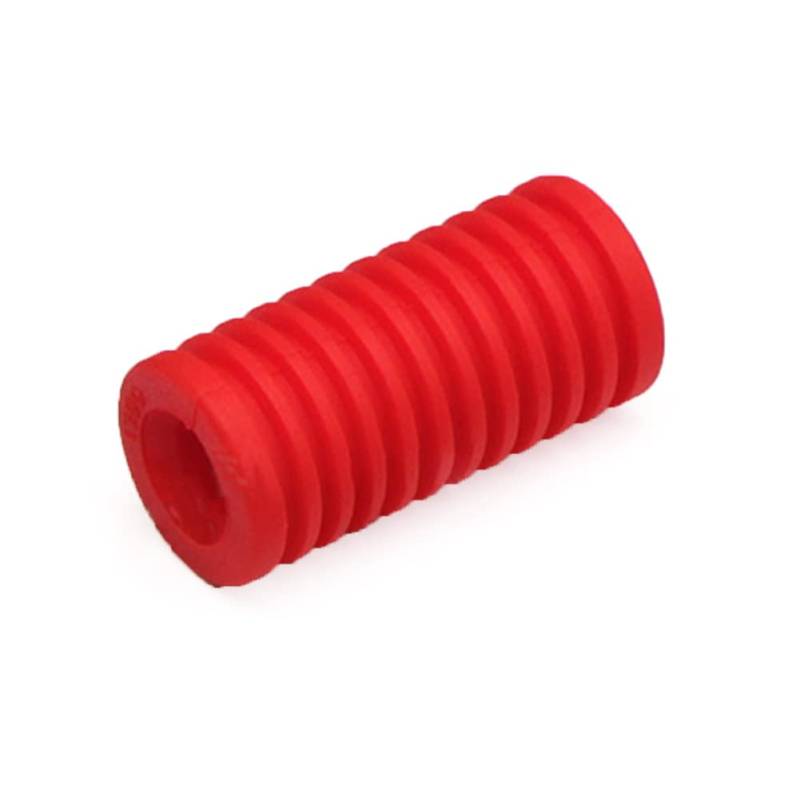 GZYF Fußrastenabdeckung 8MM Motorrad-Gangschaltung Schalthebel Pedal Gummiabdeckung universal für die meisten Modelle Rot von GZYF