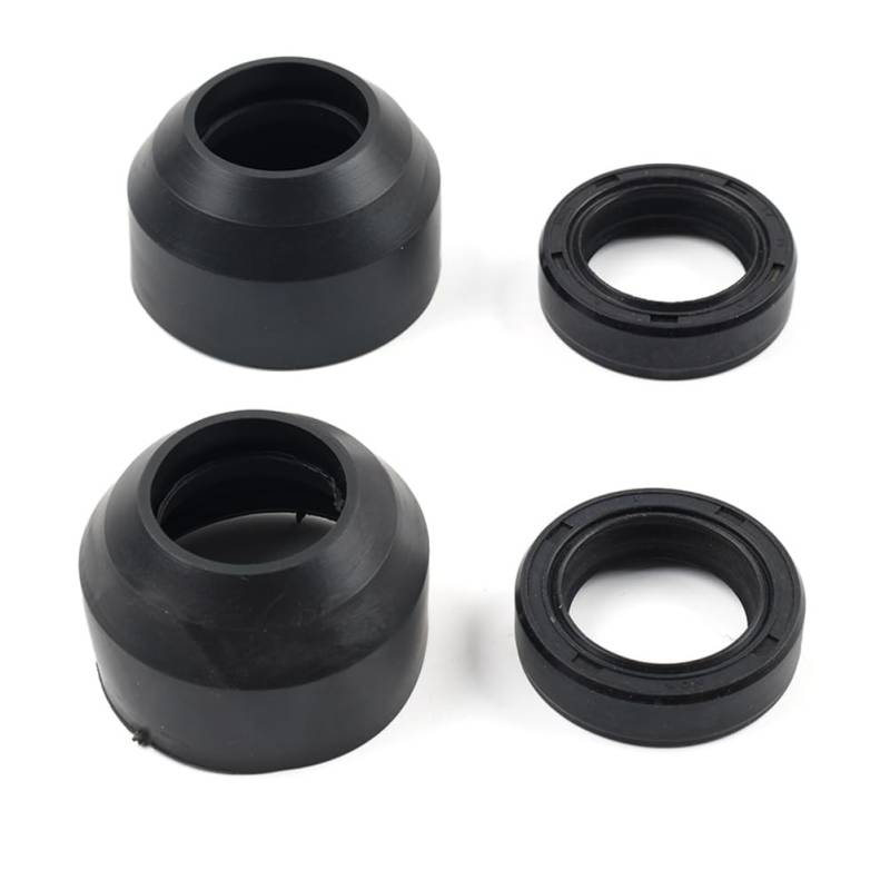 GZYF Gabel Öldichtung Abdeckung Staubmanschette Kit Für XL75 1977-1979 XL80 1980-1982 Gummi Schwarz von GZYF