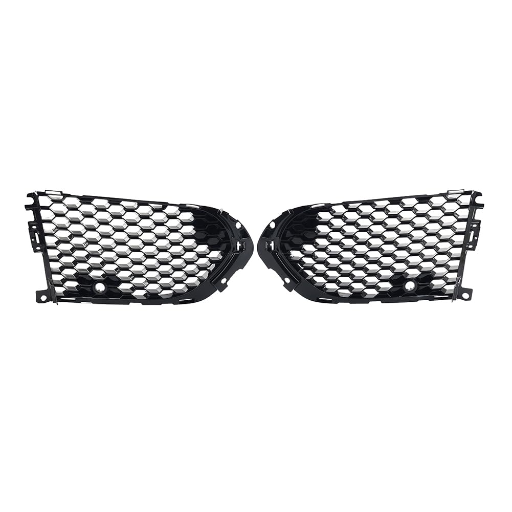 GZYF Glänzend Schwarz 2 stücke Geöffnet Mesh Front Stoßstange Nebel Licht Kühlergrill Grill Abdeckung Mit PDC für Jaguar F-Pace 2016-2020 GZYF Glänzend Schwarz 2 stücke Geöffnet Mesh Front Stoßstange Nebel Licht Kühlergrill Grill Abdeckung Mit PDC für Jaguar F-Pace 2016-2020 von GZYF