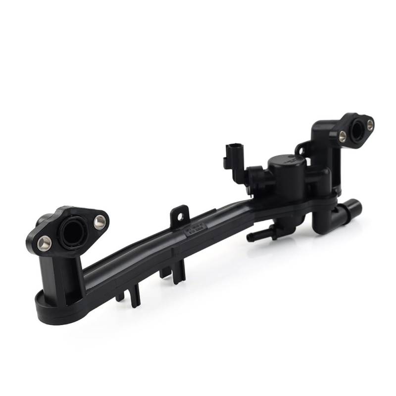 GZYF Kunststoff-Wassererhitzerrohr Verteiler Kühlmittelrohr mit Sensor LR109402 LR018273 LR077042 LR087559 LR122709 AJ814007 AJ812458 AJ813849 AJ814056 C2Z31645 Schwarz Für Jaguar F-Pace von GZYF