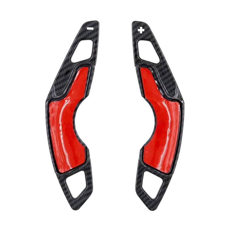 GZYF Lenkrad Schaltwippen Abdeckung Verlängerung ABS Carbon Fiber Schwarz Für IS200t IS200 IS250 IS300 IS350 IS-F 2013-2021 von GZYF