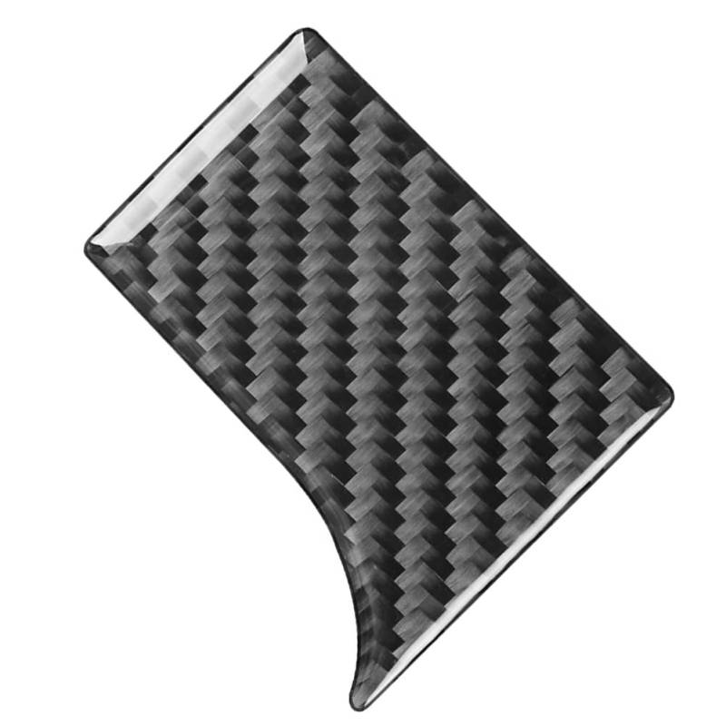 GZYF Lenkrad Scheinwerfer Schalter Panel Zierleiste Rechts Oben Aufkleber Cover LHD Schwarz Carbon Fiber Für Passat B5 01-05 von GZYF