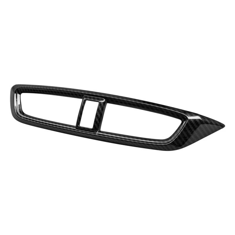 GZYF Mittleres Armaturenbrett-Panel, Luftauslassabdeckung, Entlüftungsverkleidung, ABS, Kohlefaser, Auto Für CR-V CRV 2017-2020 von GZYF