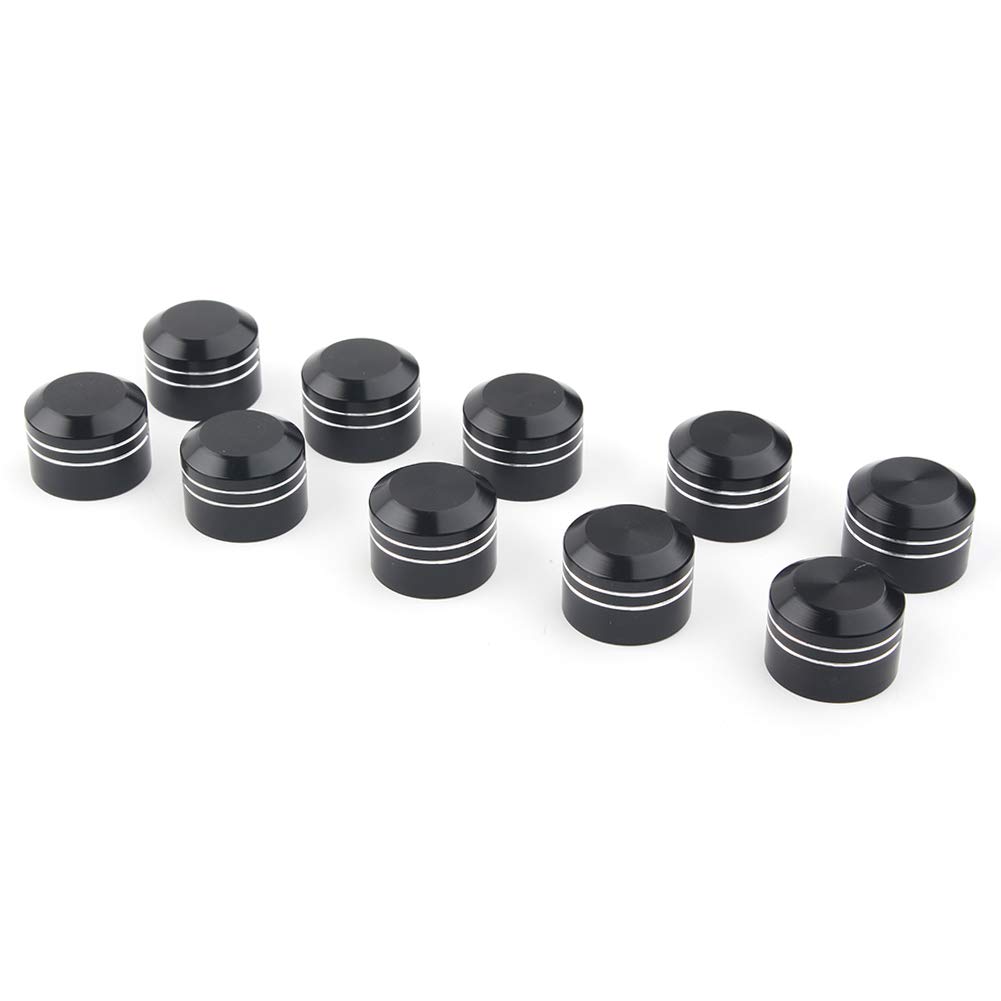 GZYF Motor Black 11MM Inner Schrauben Motor Bolt Topper Cover Caps F von GZYF