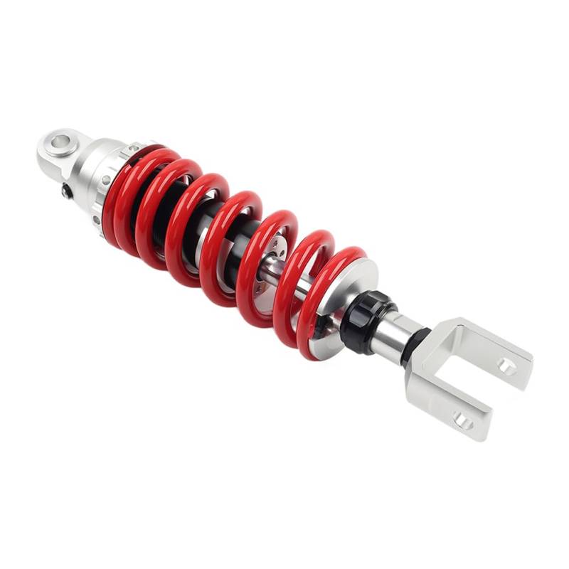 GZYF Motorrad 320mm Gabelkopf Stoßdämpfer Aufhängung 10mm Feder Aluminium Rot Für Universal von GZYF