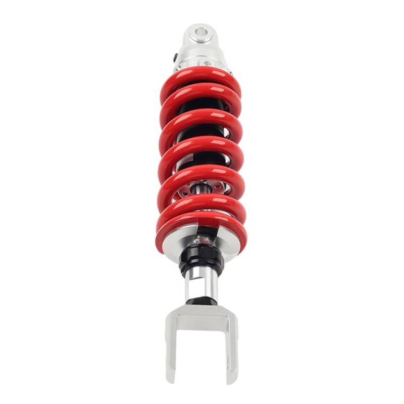 GZYF Motorrad 345mm Gabelkopf Stoßdämpfer Aufhängung 13mm Feder Aluminium Rot Für Universal von GZYF