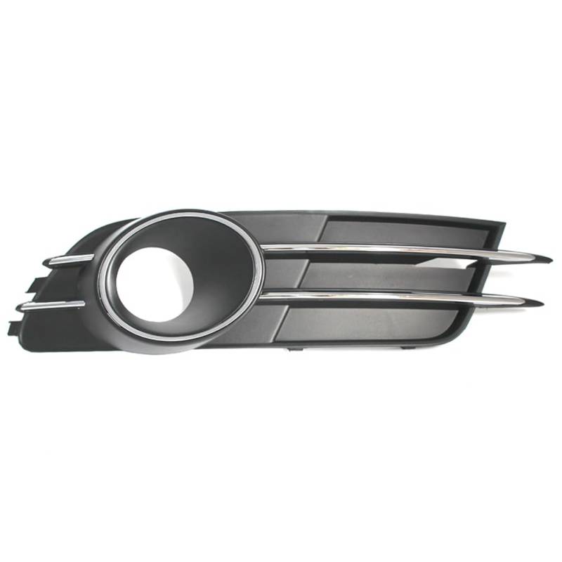 GZYF Motorrad 4GD807682B Rechts Unteren Stoßfänger Ersatz Kühlergrill Lampe Nebelscheinwerfer Abdeckung Trim Mit Loch Für A6 C7 2011 2012 2013 2014 2015 ABS Schwarz Mit Chrom von GZYF