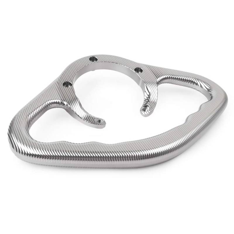 GZYF Motorrad Beifahrer Tank Armlehne Lenkergriff Vorne Für Ninja ZX14 ZX14R ZX6R ZX7RR ZX10R Z1000 ZX11 Aluminium Silbe von GZYF