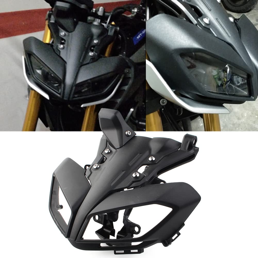 GZYF Motorrad Front Scheinwerfer Verkleidung Abdeckung Komplette Set Zubehör Für MT-09 FZ-09 2017-2019 GZYF Motorrad Front Scheinwerfer Verkleidung Abdeckung Komplette Set Zubehör Für MT-09 FZ-09 2017-2019 von GZYF