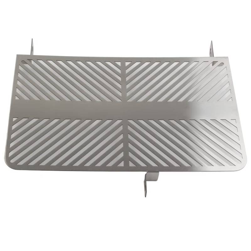 GZYF Motorrad Kühlergrill Kühlergrill Abdeckung Schutz Schutz Für GSXS 750 15-2022 Edelstahl Silbe von GZYF
