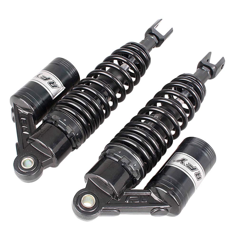 GZYF Motorrad Luft Stoßdämpfer Paar Hinterradaufhängung 350mm Universal von GZYF