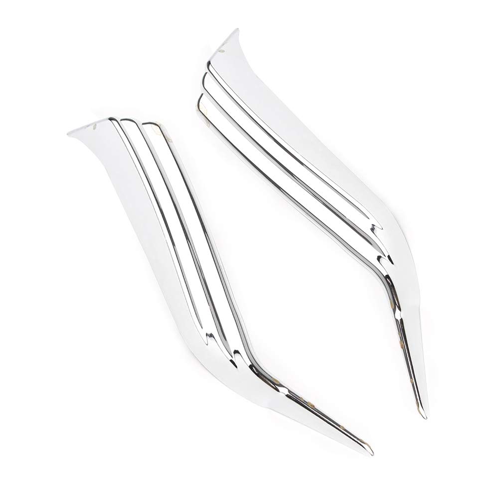 GZYF Motorrad Rücklicht Augenbrauen Dekorationen Trim Akzent Abdeckung Streifen Für Goldwing GL1800 2012-2017(Außer F6B), Silbe von GZYF