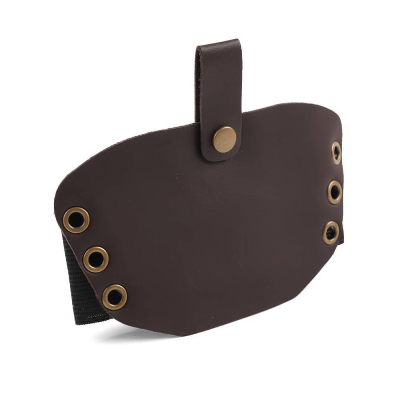 GZYF Motorrad Schaltschuhe Abdeckung Pad Schalthebelmanschette Getriebeschutz Schutz Mikrofaser Kunstleder Braun von GZYF