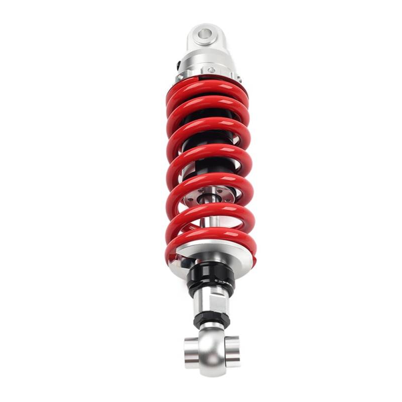 GZYF Motorrad Stoßdämpfer 300mm Federung 10mm Feder Aluminium Rot Für Universal von GZYF