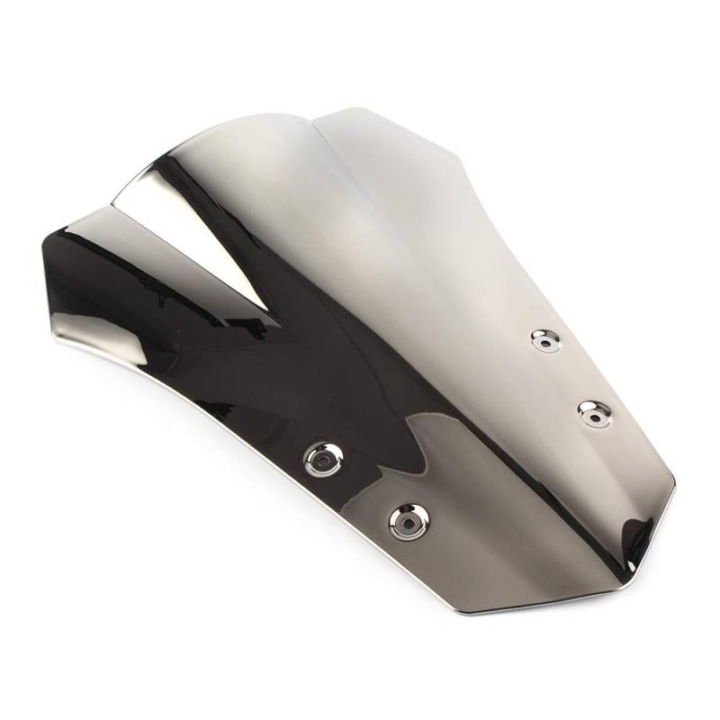 GZYF Motorrad Windabweiser, Motorrad Windschutzscheibe Scheinwerferverkleidung Für MT-09 Tracer FJ-09 RN29F2015 2016 2017, Silbe von GZYF