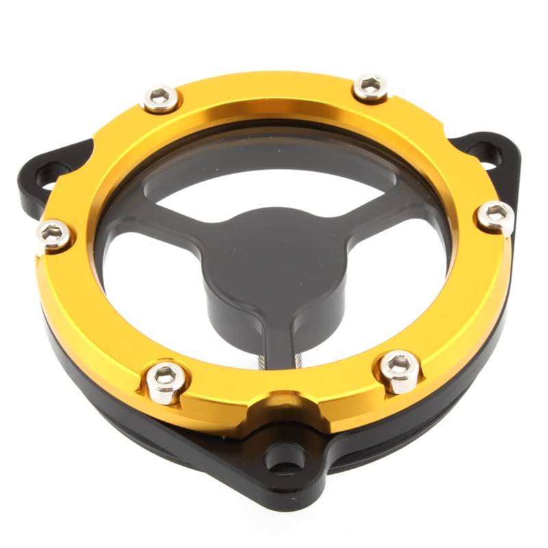 GZYF Ölfilterdeckel Ölfilterdeckel Ölfilter Für Motorrad Für DR-Z 400E 400S 2001-2009 Gelb von GZYF