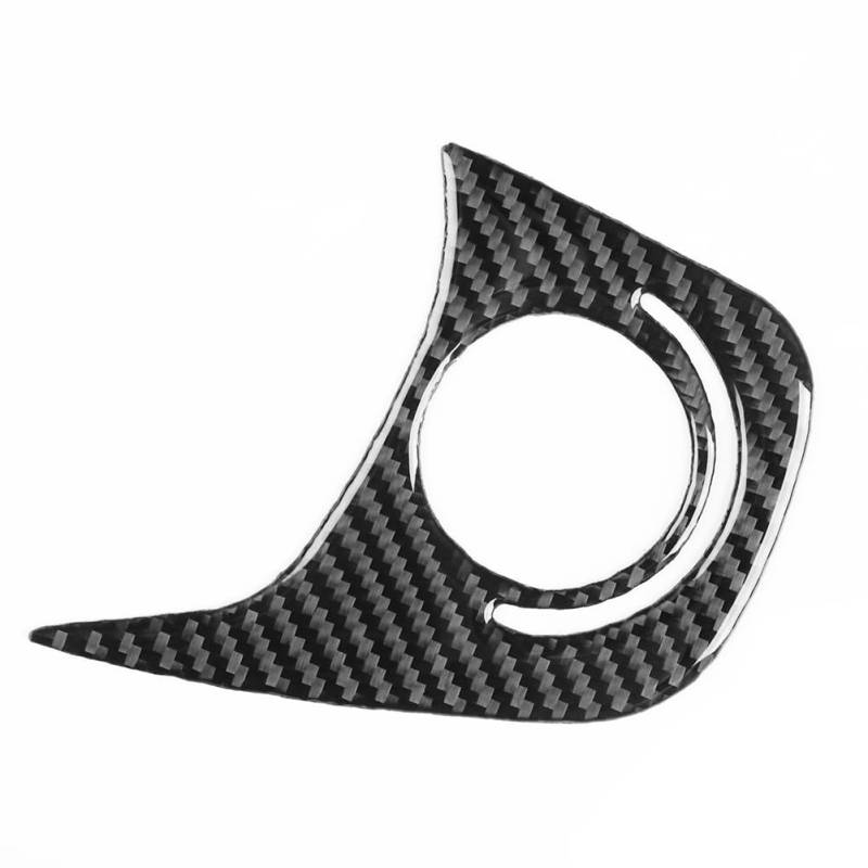 GZYF Panelabdeckung Verkleidung Motor Start Stopp Knopf Innenausstattung Schwarz Rechts Kohlefaser+Epoxidbeschichtung(Weich) Für Gladiator JT 2020-2023 1Stk von GZYF