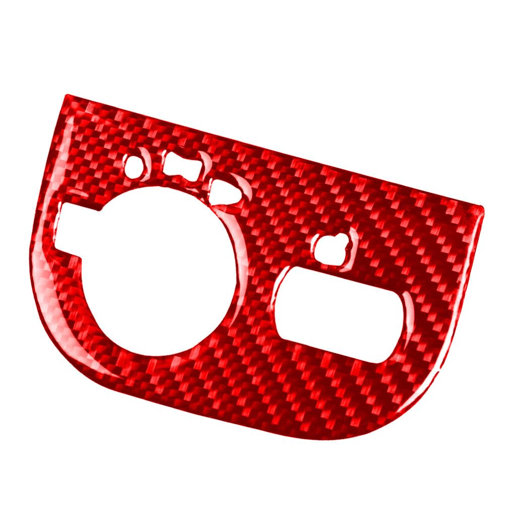 GZYF Scheinwerfer Schalter Lampe Taste Panel Trim Abdeckung Dekor LHD Rot Carbon Fiber Für TT 8N 01-06 Auto GZYF Scheinwerfer Schalter Lampe Taste Panel Trim Abdeckung Dekor LHD Rot Carbon Fiber Für TT 8N 01-06 Auto von GZYF