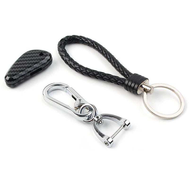 GZYF Schlüssel Shell Schutz Wache Abdeckung Gehäuse Carbon Faser Muster Metall Für Indian Scout 1920-2018 Modelle Motorrad von GZYF