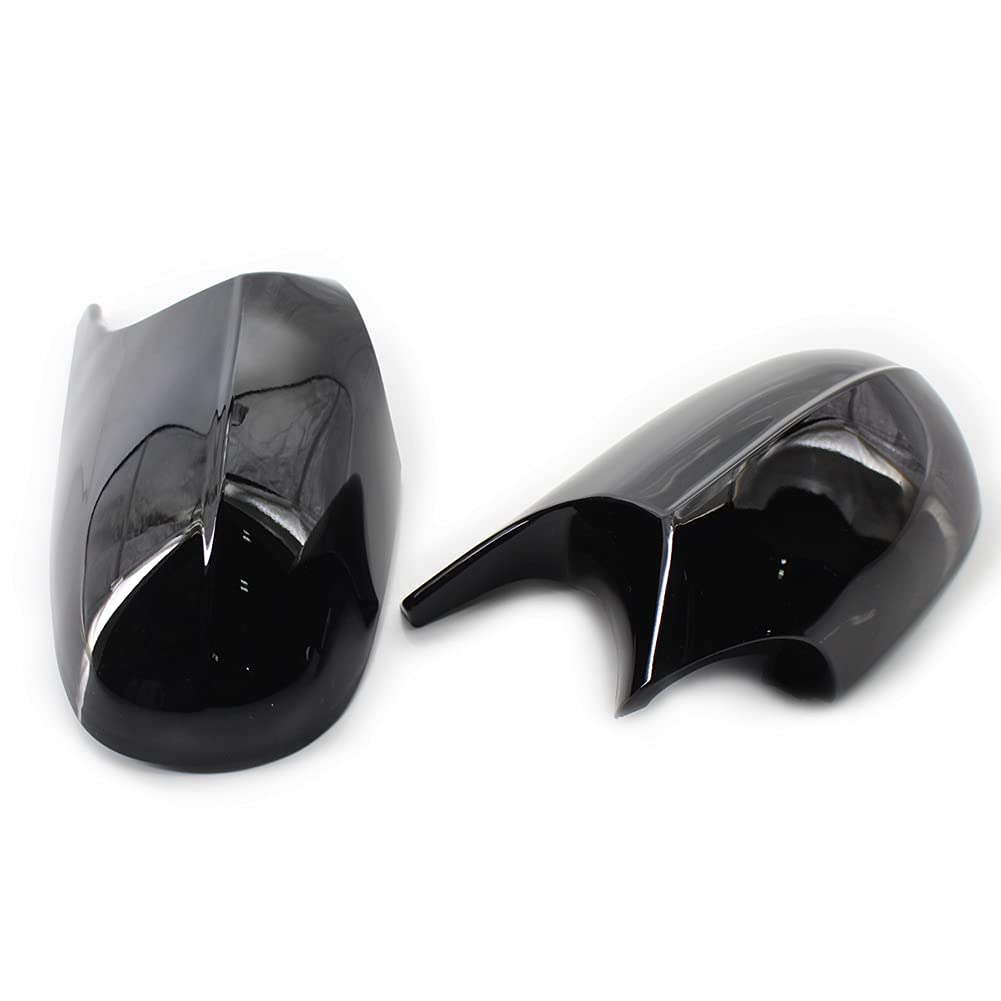 GZYF Seitenspiegel-Abdeckkappe schwarz glänzend Für E90 3er-Serie 2009-2011 Neu von GZYF