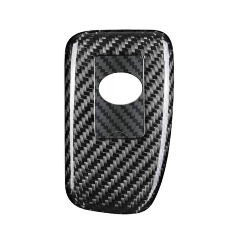 GZYF Smart Key Shell Fob Fall Abdeckung Flip Remote Carbon Fiber Silber Schwarz Auto Für 2014-2017 von GZYF
