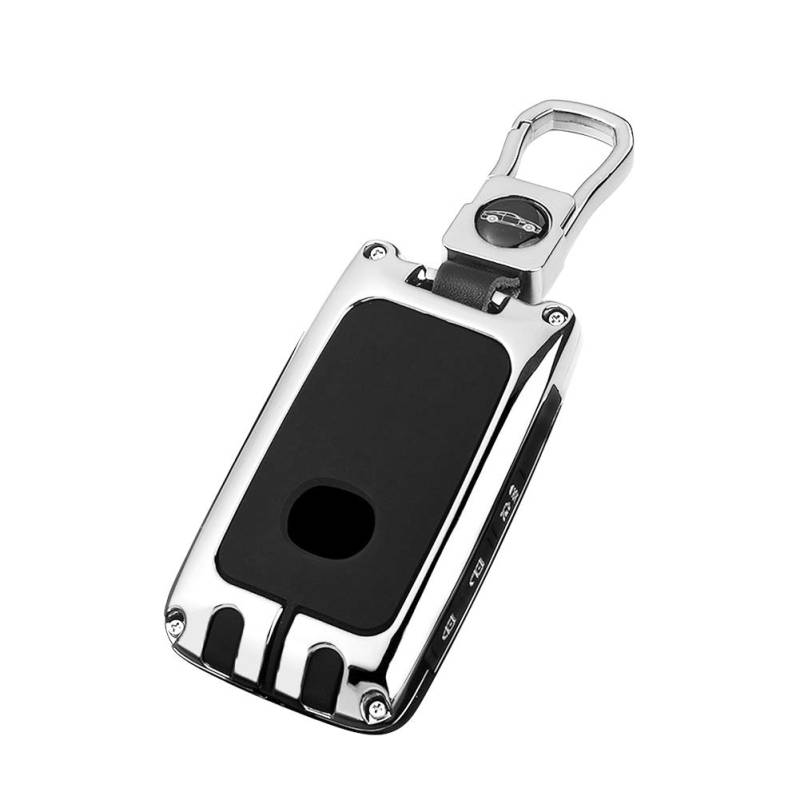 GZYF Smart Key Shell Fob Voll versiegelt Gehäuse Abdeckung Fernbedienung Zinklegierung A Silber Auto Für 3 CX-30 CX-5 6 CX-9 2019 2020 von GZYF