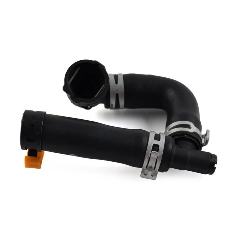 GZYF T2H4036 Motor Wasserpumpe Einlass Schlauch Hilfs Kühlmittel Rohr Gummi Schwarz Auto Für Jaguar XE 2015-2020 von GZYF