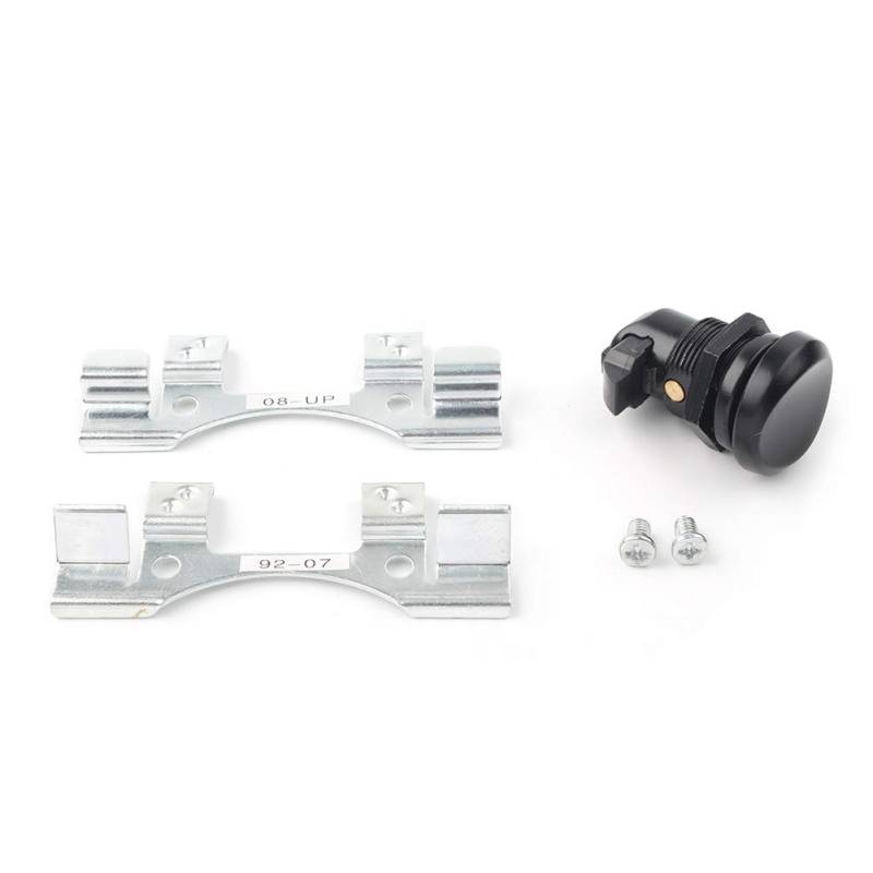 GZYF Tankklappe Druckknopf Gas Öldeckel Tank Aluminium Für Touring FLHTC FLHS FLHT FLHTCU FLHTCU I FLHTK 1992-2013 2014 2015 2016 von GZYF
