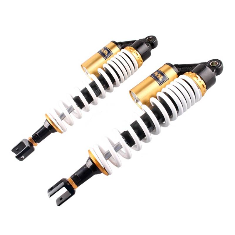 GZYF Universal Motorrad Luft Stoßdämpfer Hinterradaufhängung 390mm für ATV Go Kart Quad Dirt Sport Bikes von GZYF
