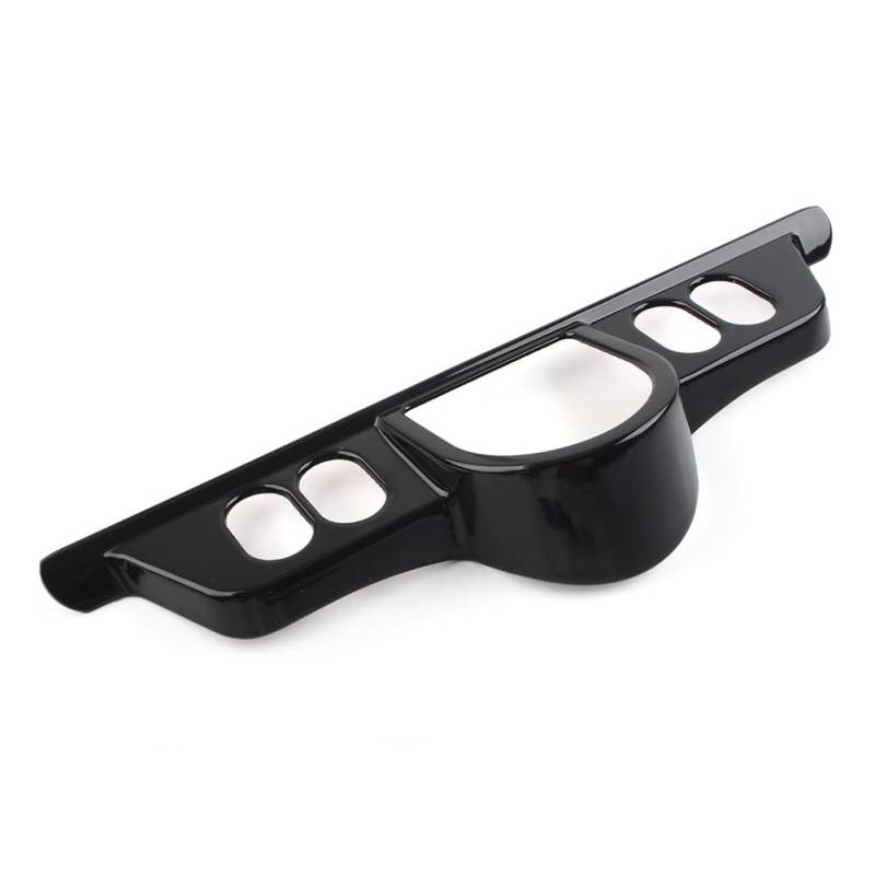 GZYF Verkleidung Schalter Panel Armaturenbrett Akzent Abdeckung Aluminium Legierung Rahmen Für Street Electra Glide 1996-2013, Schwarz von GZYF
