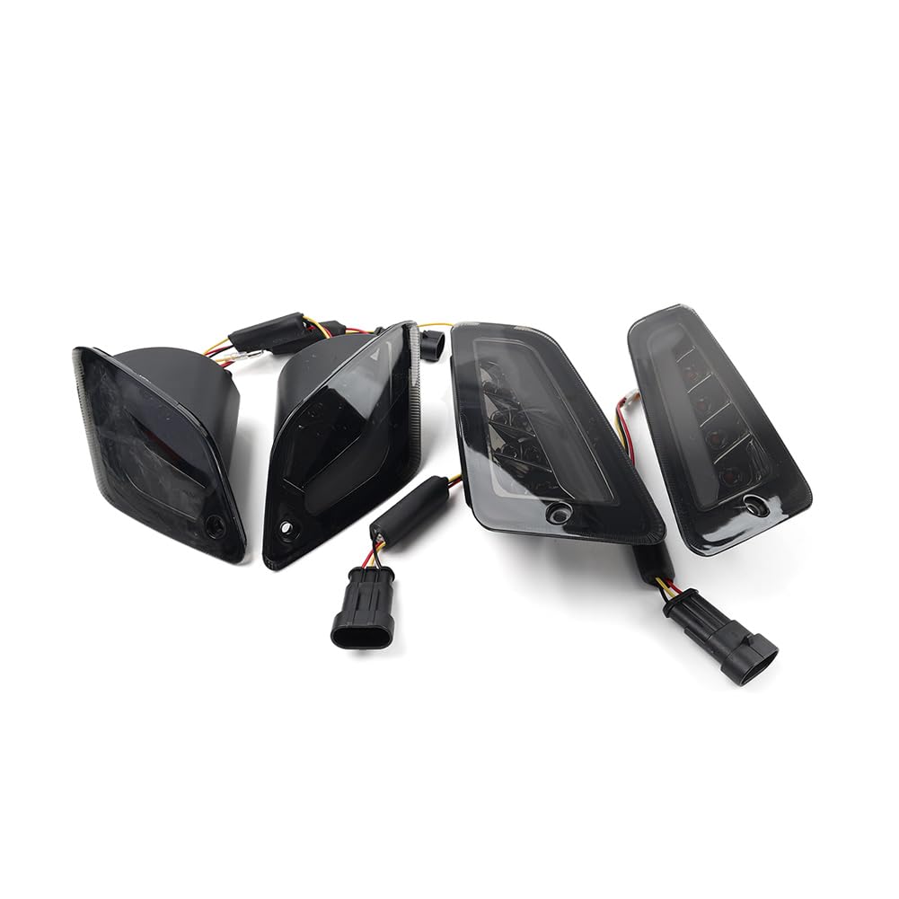 GZYF Vorne und hinten Blinker Blinker Licht Kontrollleuchte Kunststoff Schwarz Für GTS 150 250 300 GTV 250 300 2012-2022 Motorrad GZYF Vorne und hinten Blinker Blinker Licht Kontrollleuchte Kunststoff Schwarz Für GTS 150 250 300 GTV 250 300 2012-2022 Motorrad von GZYF