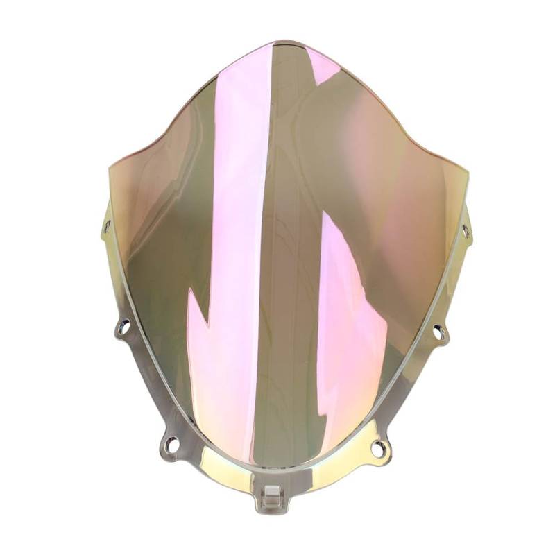 GZYF Windschutzscheibe Fliegengitter Motorrad Windschutzscheibe Windabweiser Schutz Iridium Kunststoff Für GSXR 125 2018-21 22 Motorrad 1Stk von GZYF