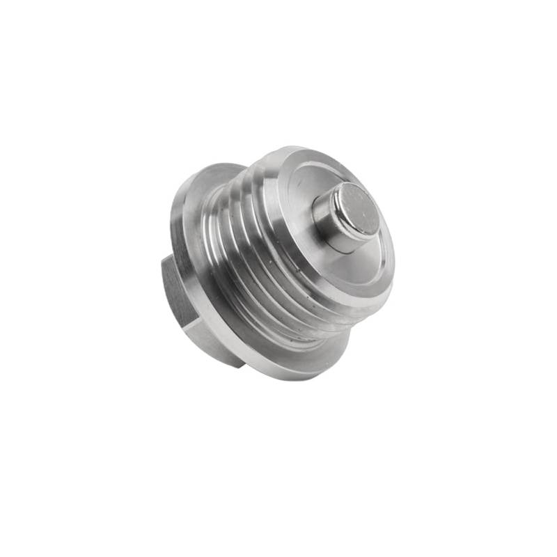 YFUK CNC Magnetische Motorölablassschraube M24x2 Kupfer-Quetschscheiben Silber Für F700GS F800GS F650GS von GZYF