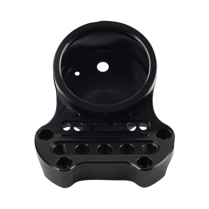 YFUK Tachohalterung Abdeckung Verlegung Anzeige Instrumentenklemme CNC Schwarz Motorrad Für Dyna Modelle von GZYF
