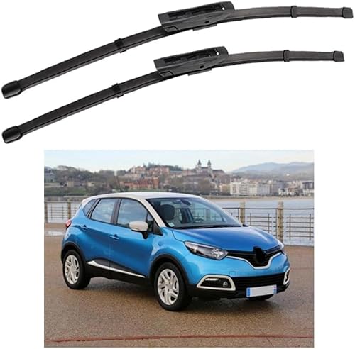 Auto Scheibenwischer für-Renault Captur 26"+14" 2013-2015, Hochwertige Wischergummi Klare Sicht ErsatzZubehör,A von GaBlok