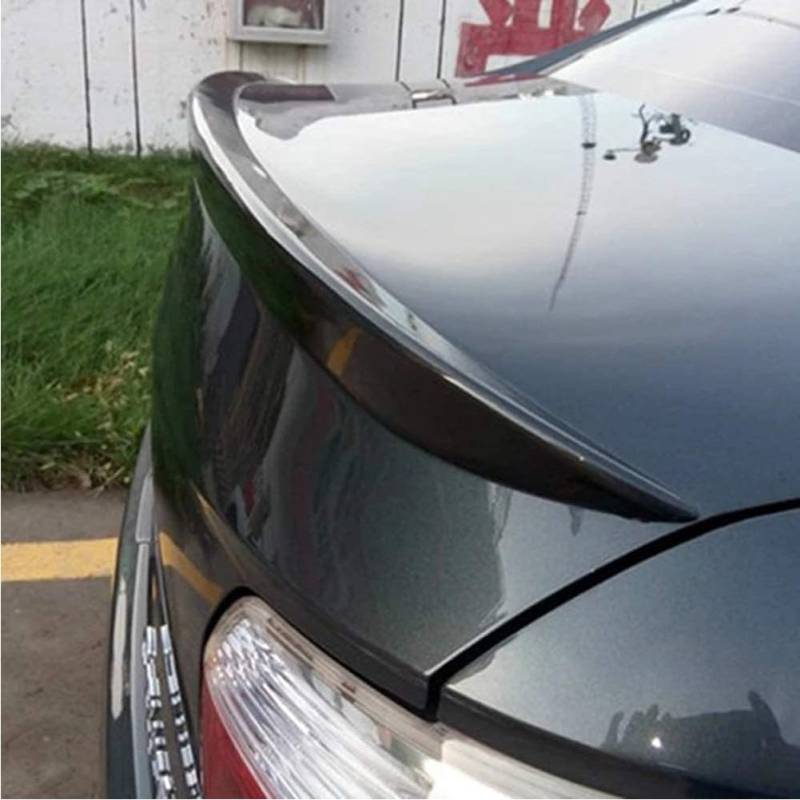 Auto Heckspoiler für Citroen C-Elysee 2014-2017 2015 2016, ABS Kofferraumspoiler Heckflügel Lippe Dach Spoiler Dachspoiler Tuning Dekoration Zubehör,B/Black von GaRcan