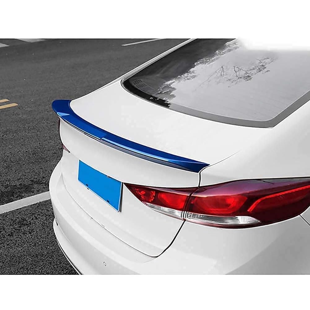 Auto Heckspoiler für Elantra 2017, ABS Kofferraumspoiler Heckflügel Lippe Dach Spoiler Dachspoiler Tuning Dekoration Zubehör,A/Blue Auto Heckspoiler für Elantra 2017, ABS Kofferraumspoiler Heckflügel Lippe Dach Spoiler Dachspoiler Tuning Dekoration Zubehör,A/Blue von GaRcan