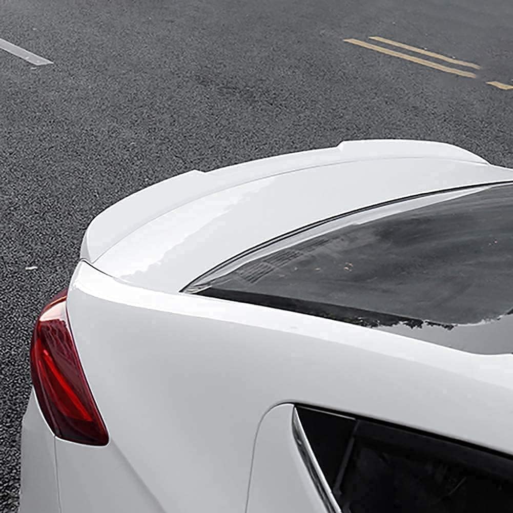 Auto Heckspoiler für Elantra 2017, ABS Kofferraumspoiler Heckflügel Lippe Dach Spoiler Dachspoiler Tuning Dekoration Zubehör,B/White Auto Heckspoiler für Elantra 2017, ABS Kofferraumspoiler Heckflügel Lippe Dach Spoiler Dachspoiler Tuning Dekoration Zubehör,B/White von GaRcan
